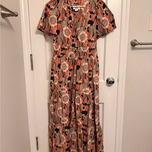 Anthropologie Floral Somerset Maxi Dress